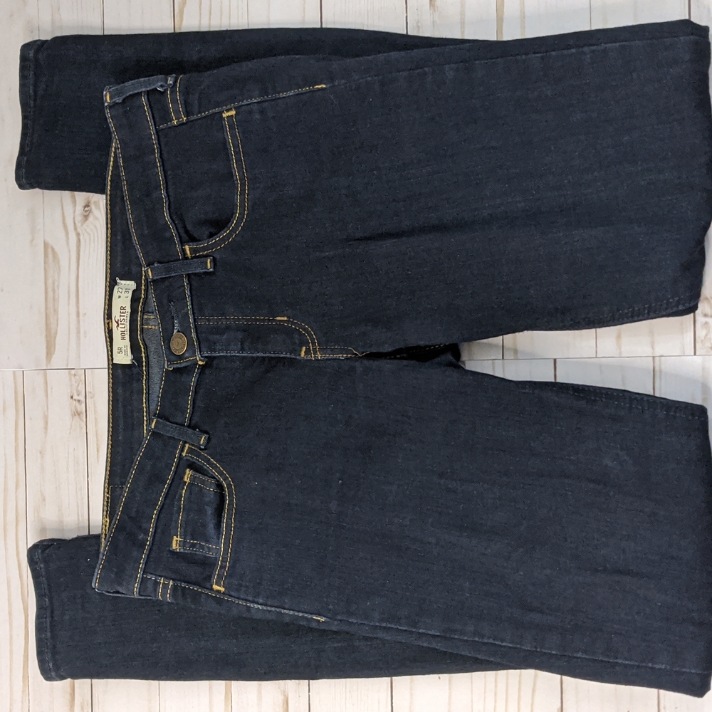 Hollister Dark Wash Skinny Jean Size 5R (27x31)